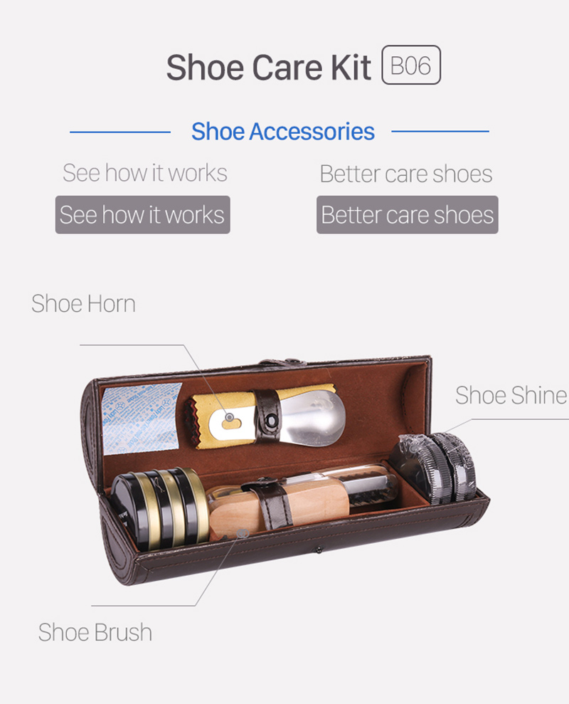amazon popular shoe shine kit 1
